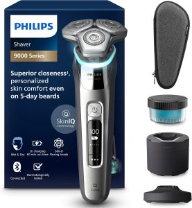 贴肤贴心：Philips S9000 SkinIQ 电动剃须刀（S9974）评测