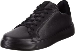 ECCO Street 1 Kids’ Sneaker – Black Classic for Everyday Comfort