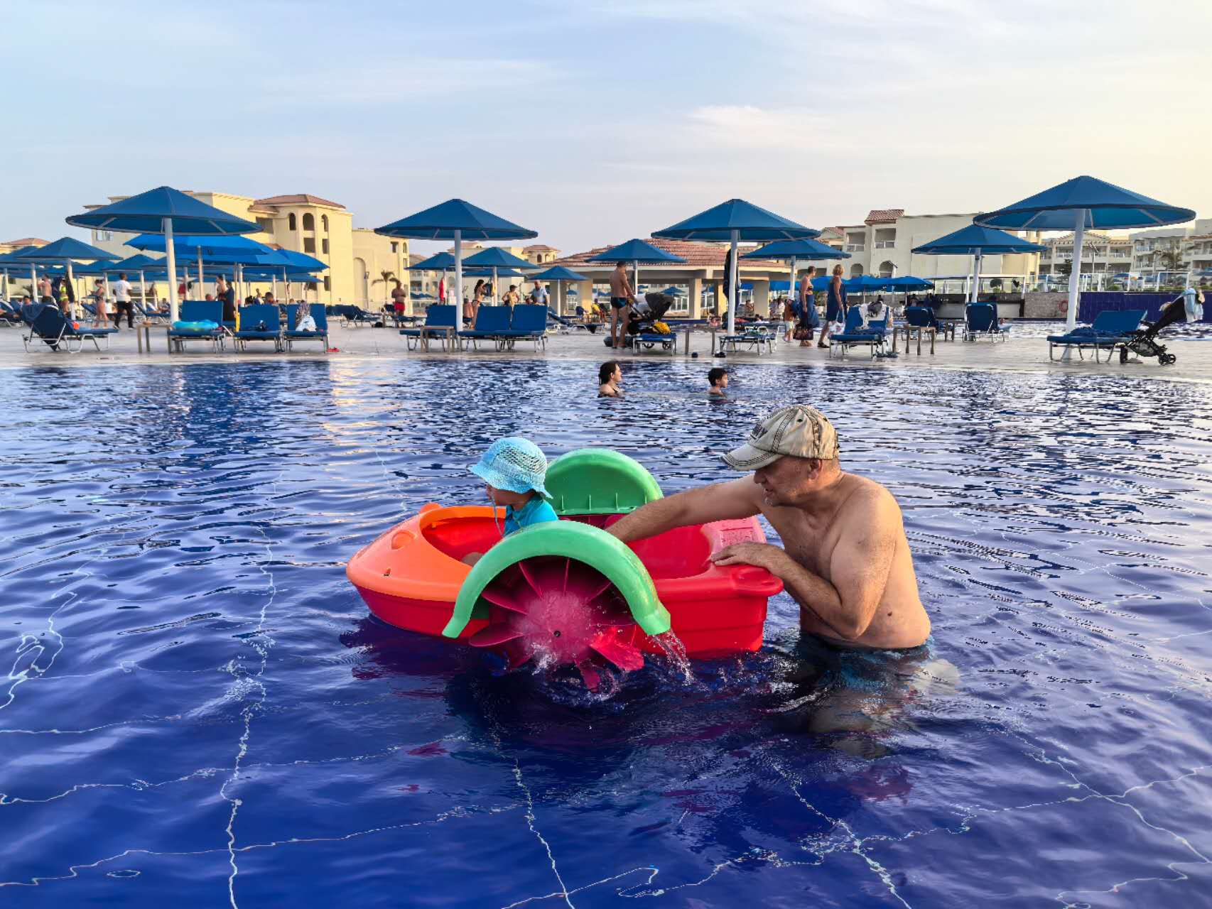 Kinderpool im Albatros Makadi Hotel